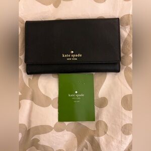 Kate Spade Cedar Street Black Wallet